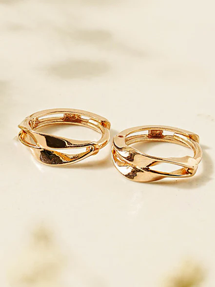 14K 18K Artic Cartilage Hoop Earring