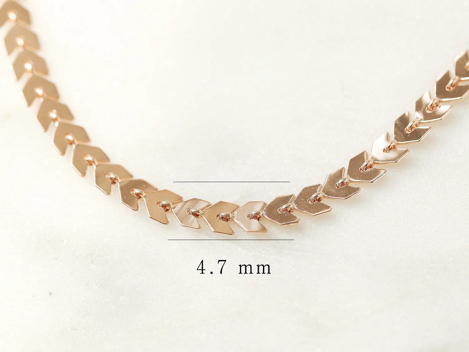 14K 18K Gold Bay Leaf Necklace - Image 10