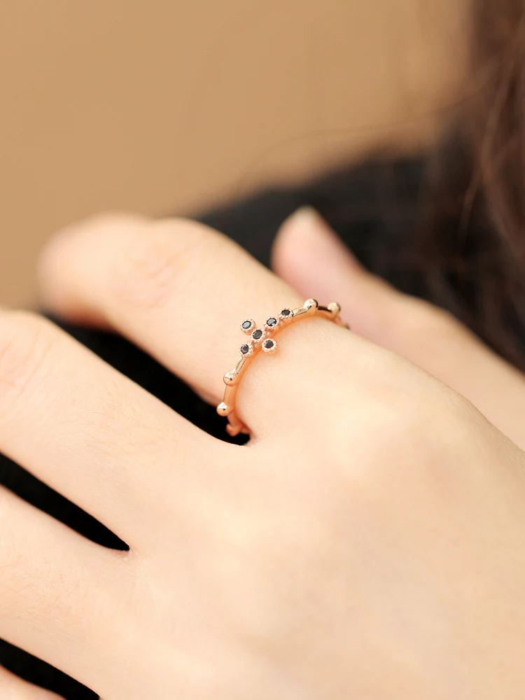 14K 18K Gold Cross Onyx Ring - Image 7