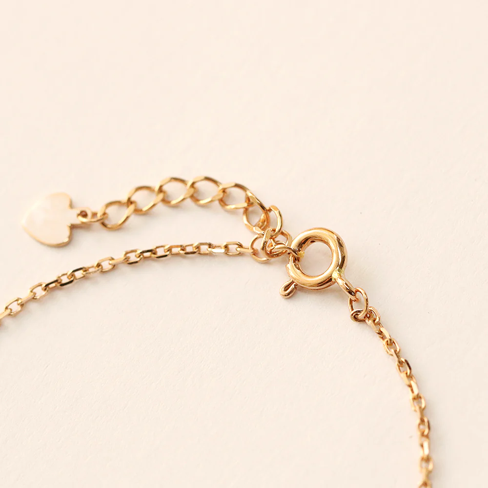14K 18K Gold CZ Volume Line Stick Bracelet - Image 13