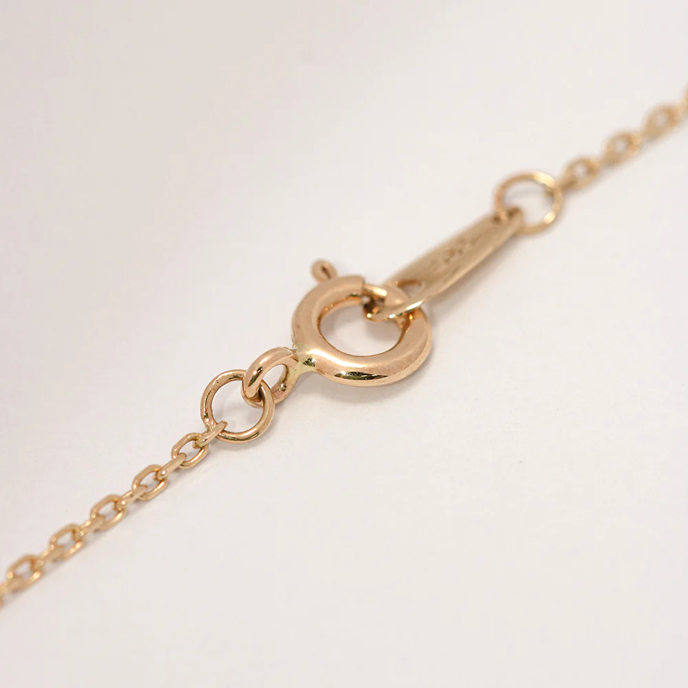 14K 18K Gold Moissanite Diamond Stick Bar Necklace - Image 13