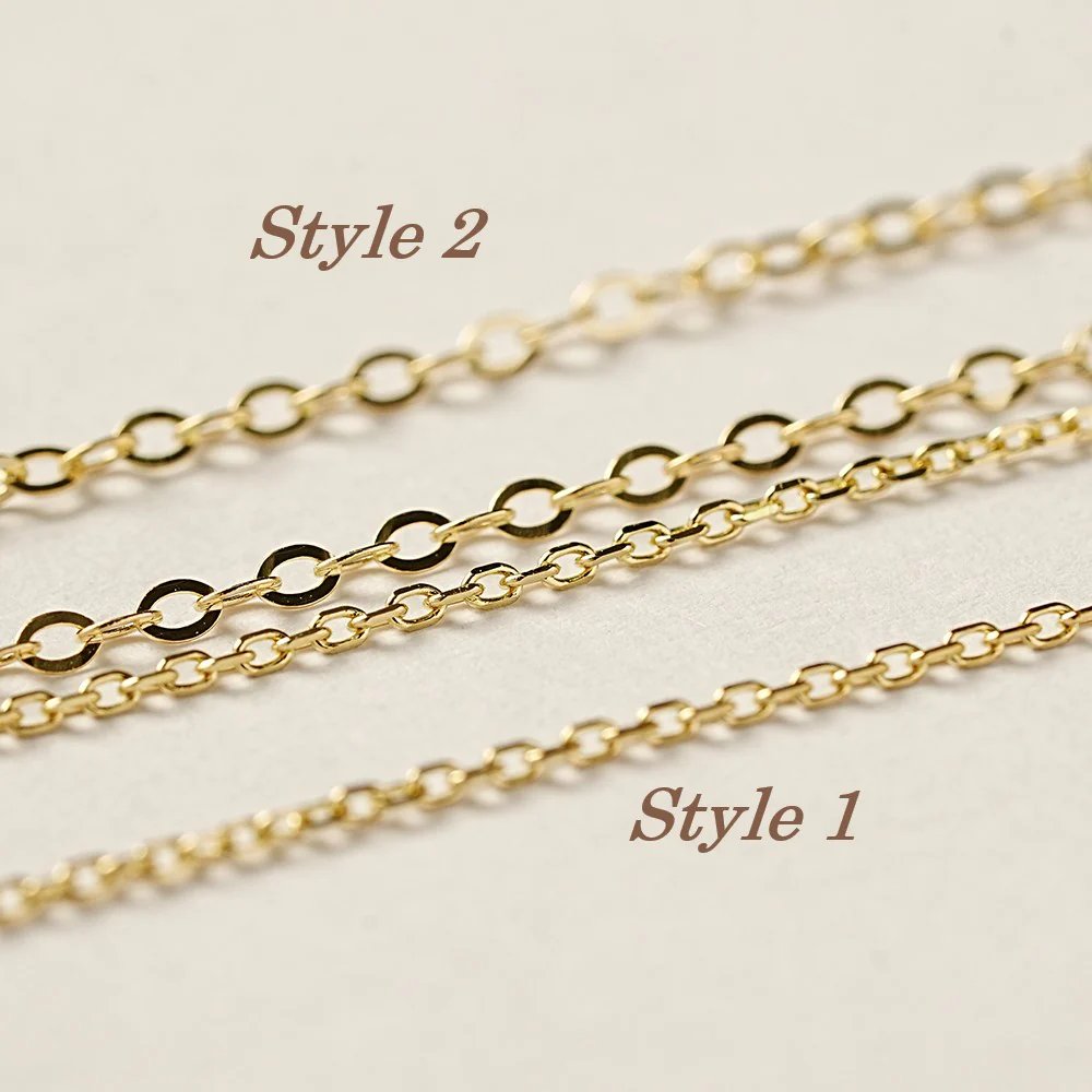 14K 18K Gold 1 Carat Moissanite Dia Necklace - Image 18