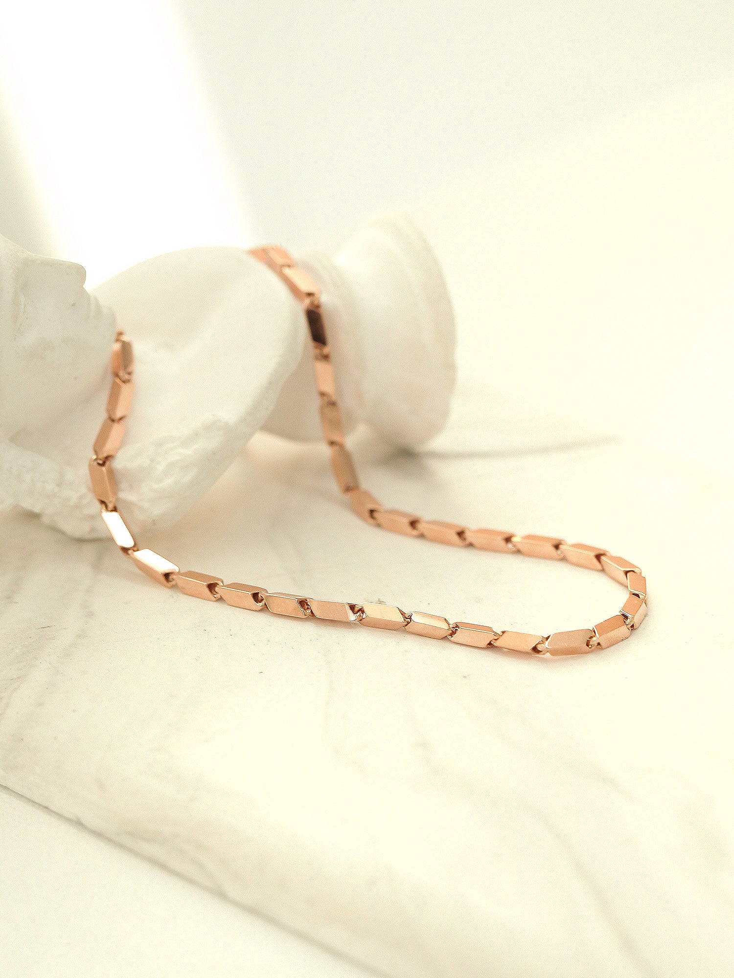 14K 18K Gold Style Chain Anklet Bracelet - Image 5