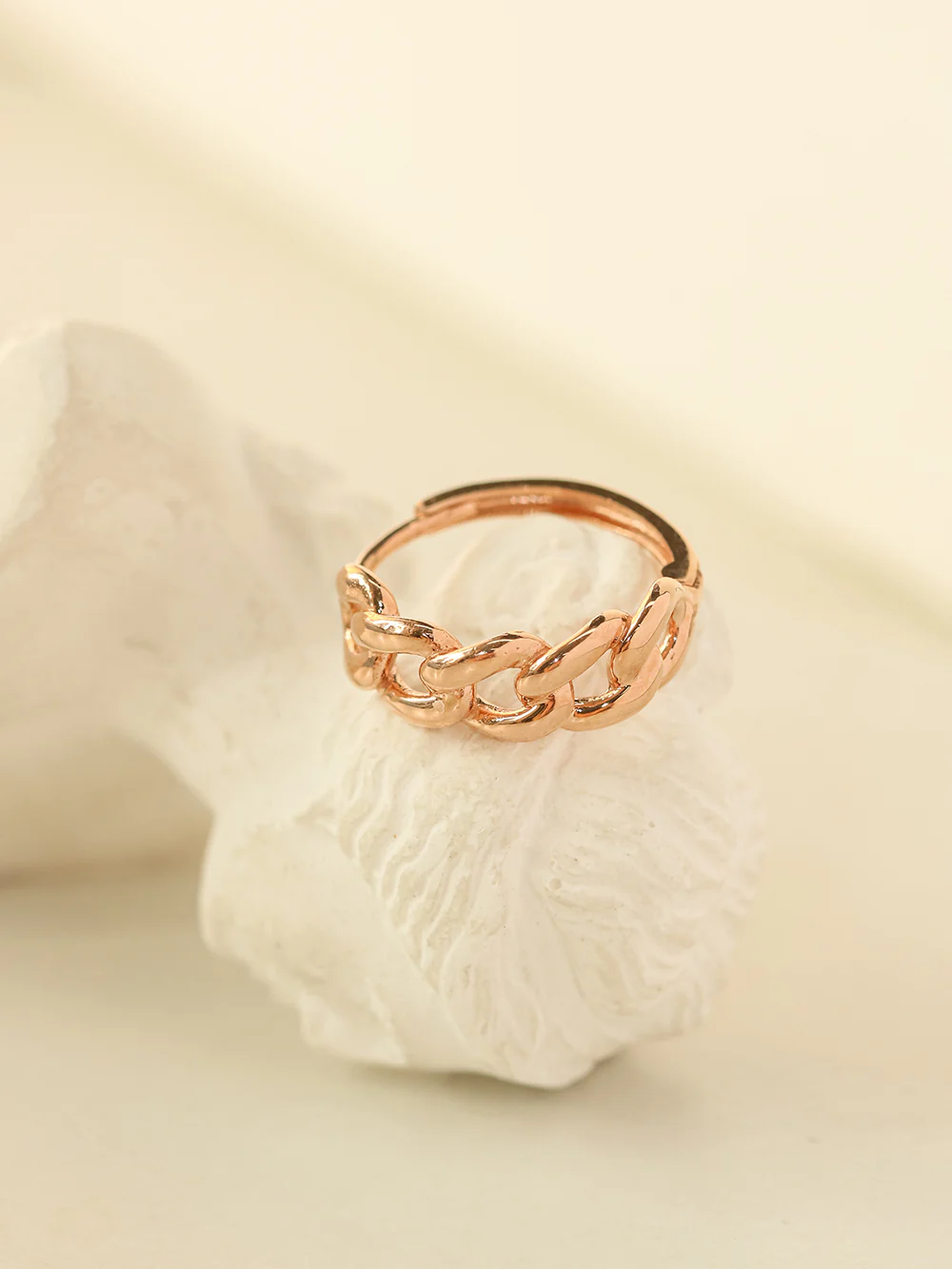 14K 18K Gold Twist Bold Chain Cartilage Hoop Earring - Image 17