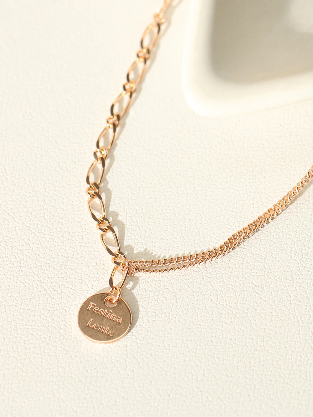 14K 18K Gold Two Way Coin Chain Anklet - Image 7