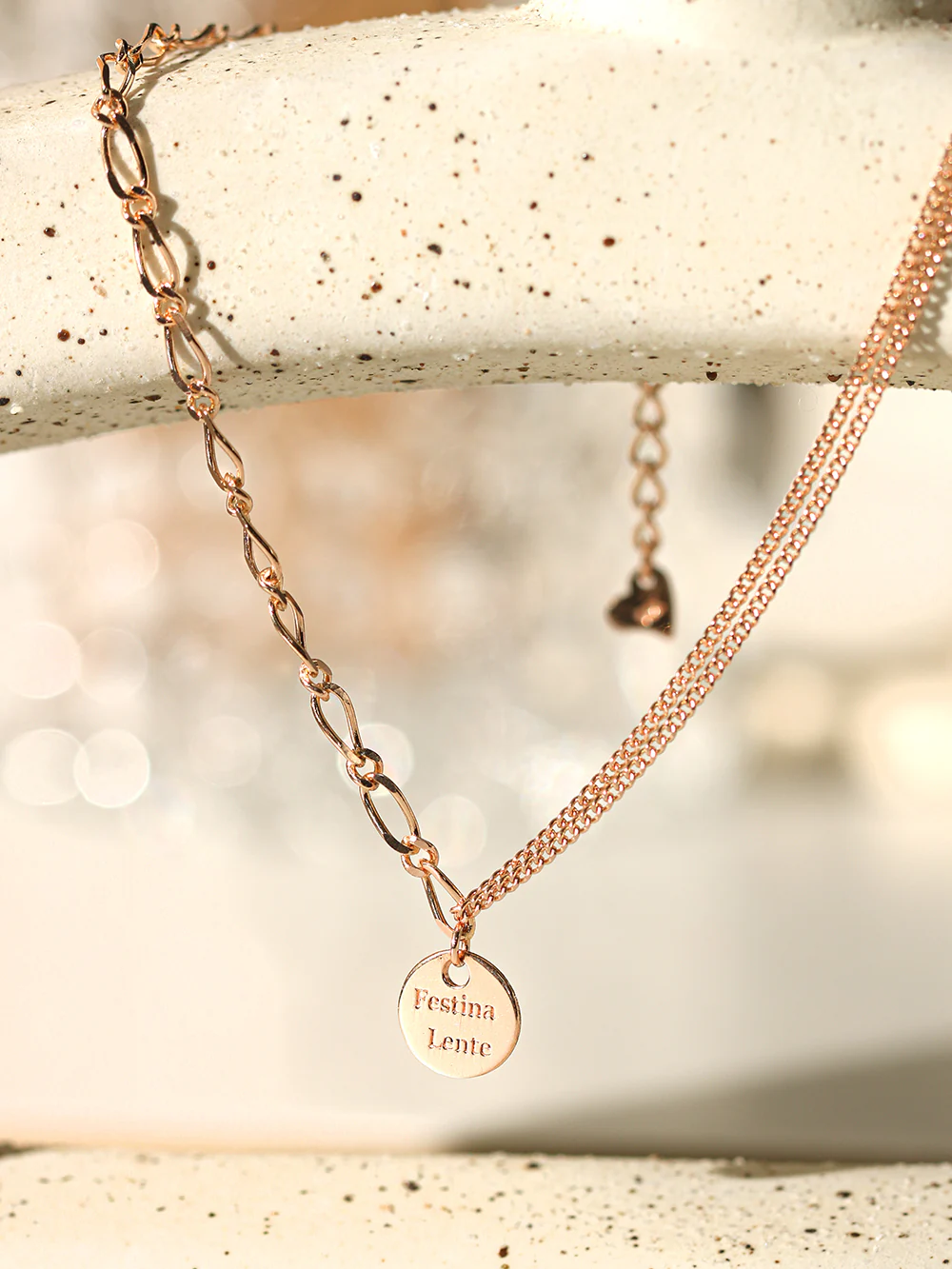 14K 18K Gold Two Way Coin Chain Anklet - Image 8