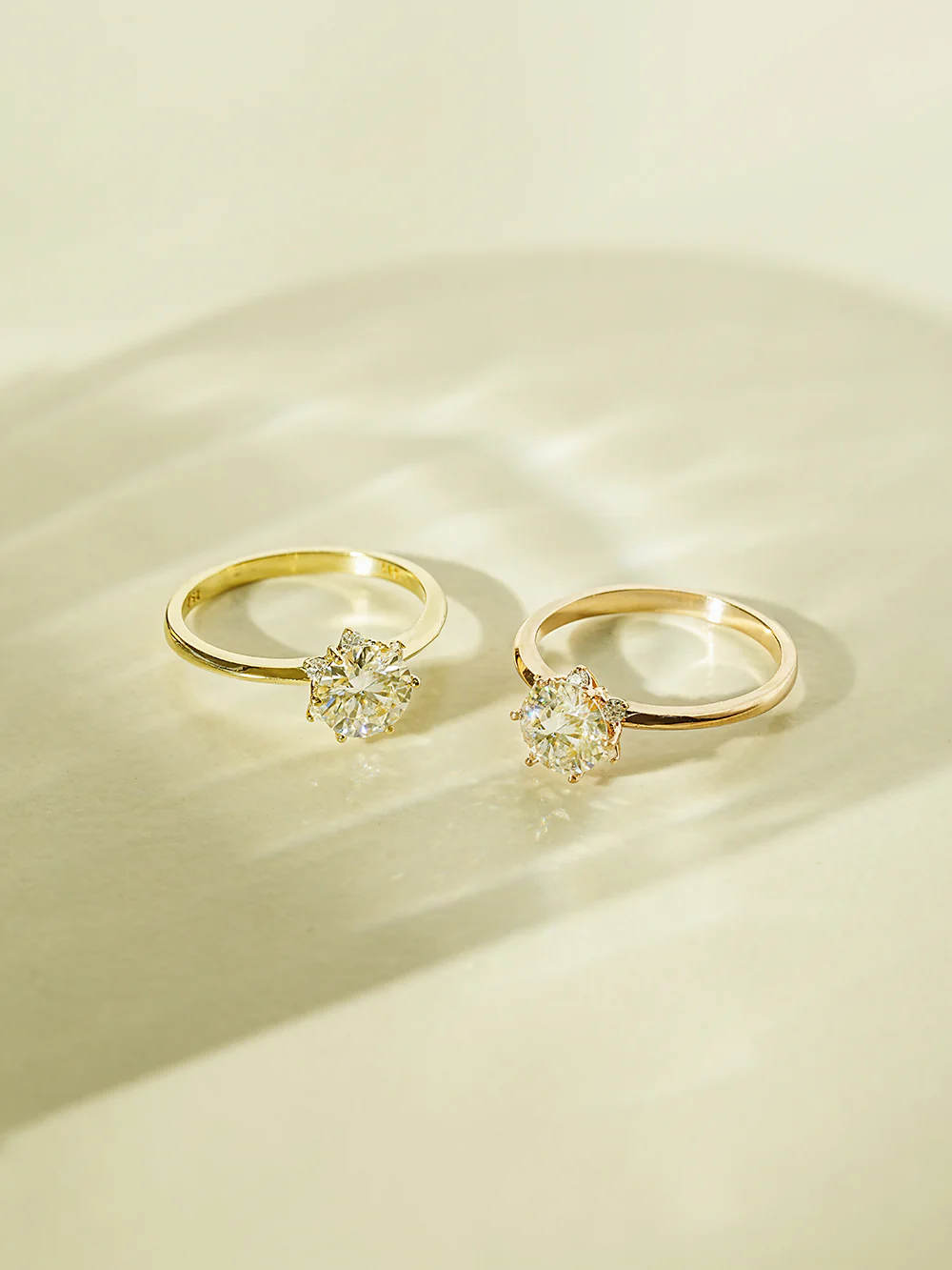 14K 18K Moissanite Blossom Ring - Image 10
