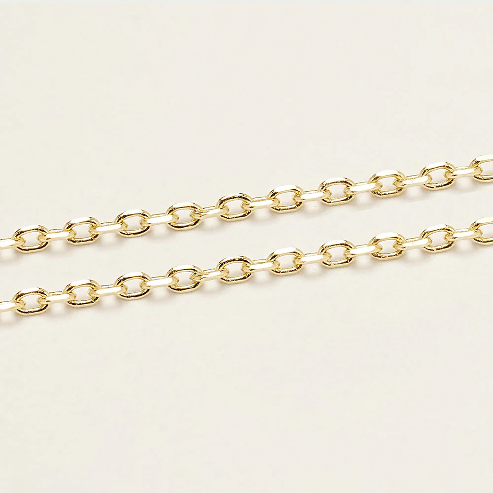 14K 18K Moissanite Colorful Daisy Necklace - Image 17