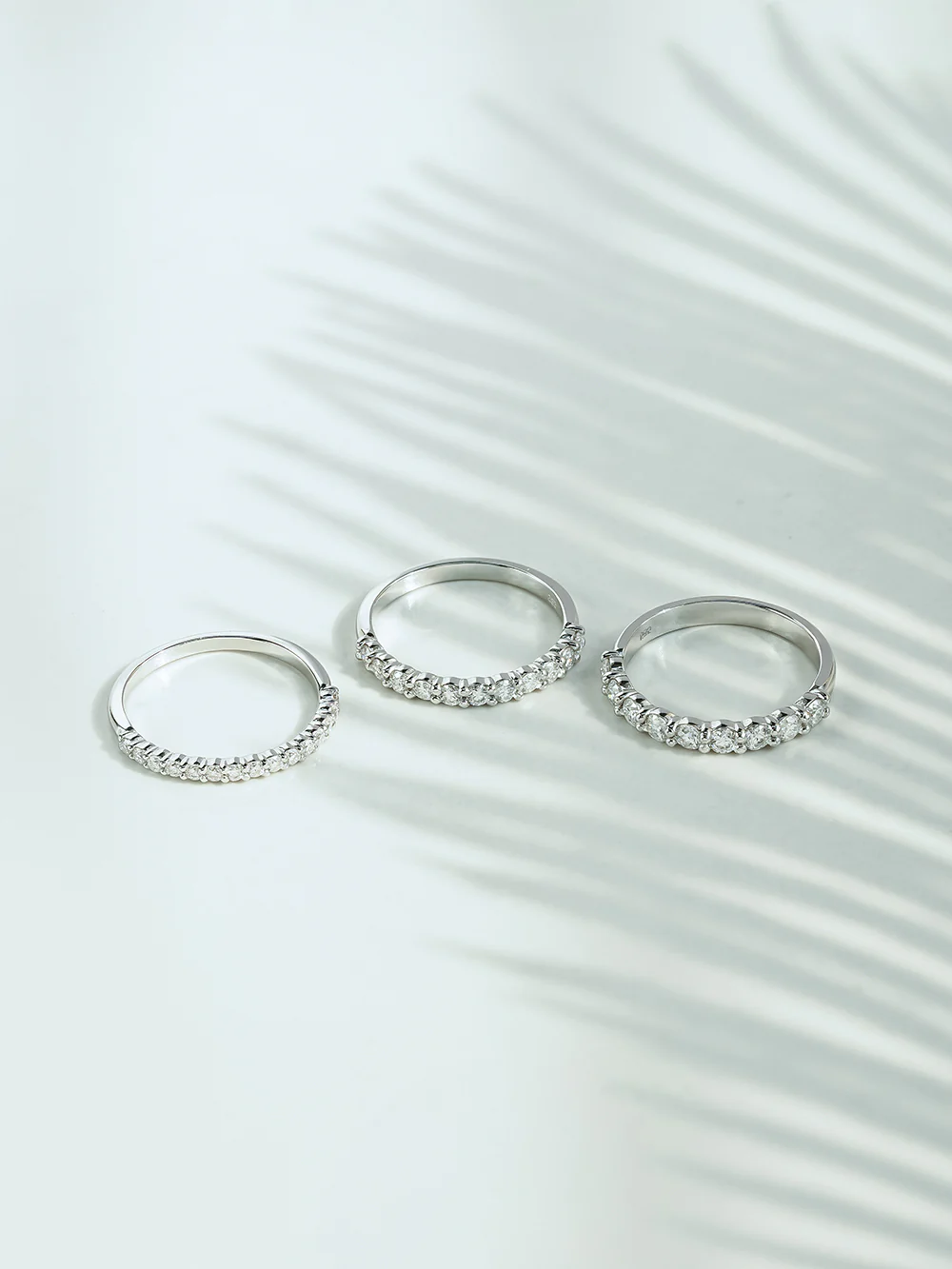 14K Moissanite Guard Ring - Image 17