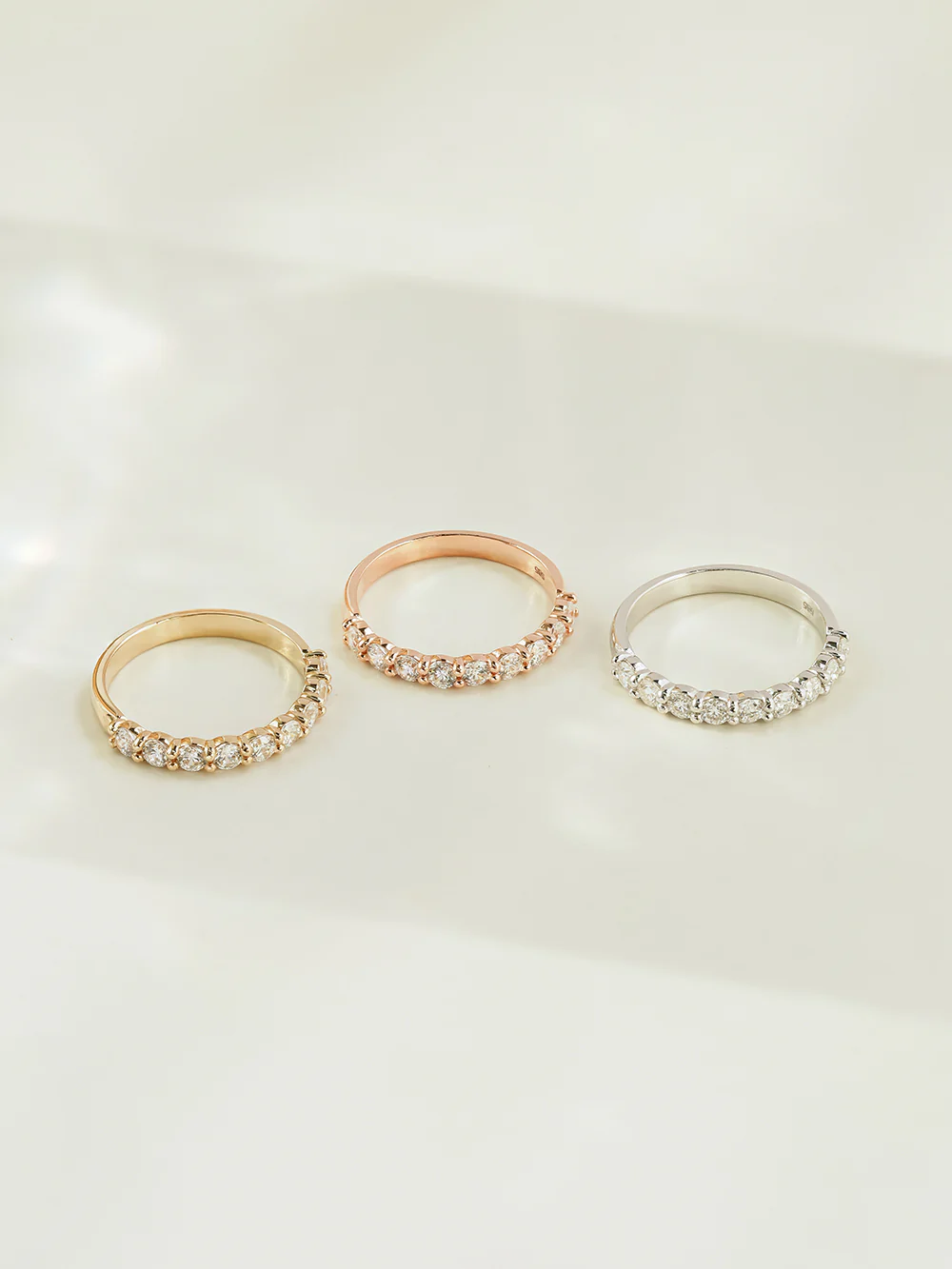 14K Moissanite Guard Ring - Image 3