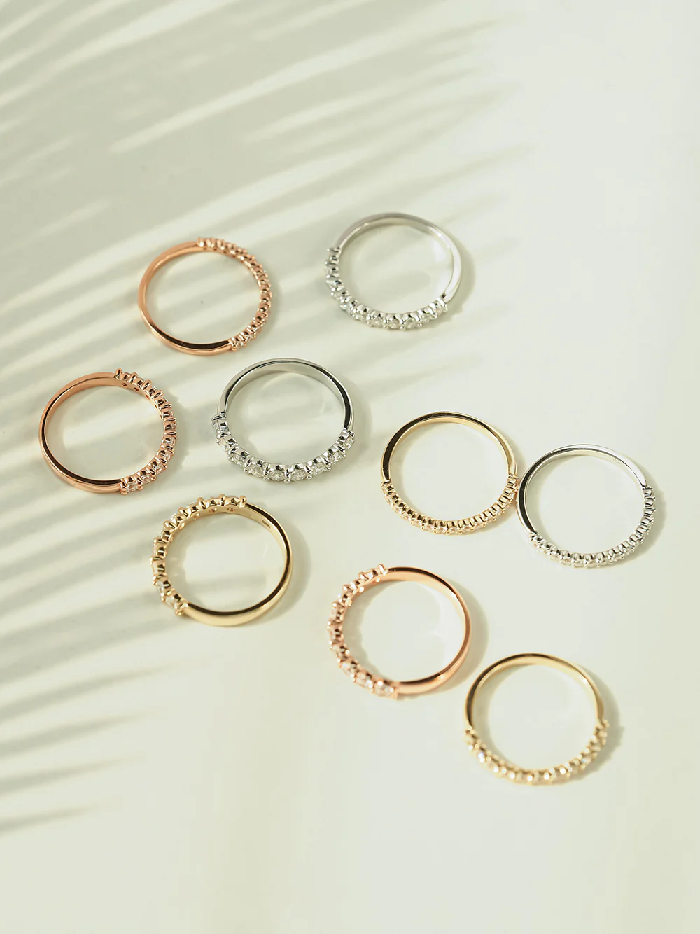 14K Moissanite Guard Ring - Image 5