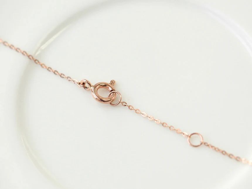 14K 18K Gold Multiple Cross Cubic Necklace - Image 12