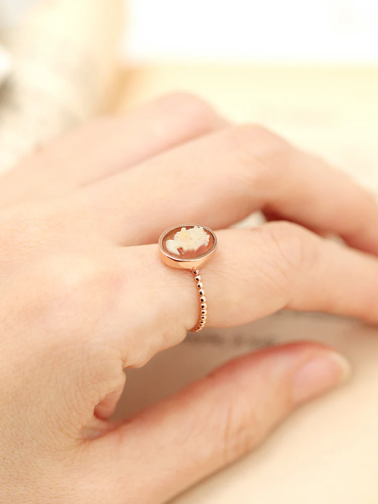 14K 18K Gold Cameo Ring - Image 6