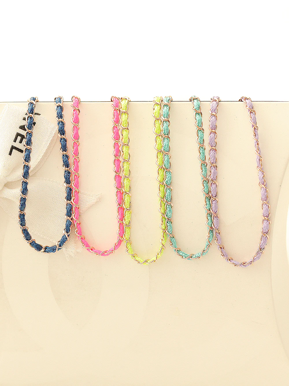 14K Gold Color Knot Chain Bracelet & Anklet - Image 6