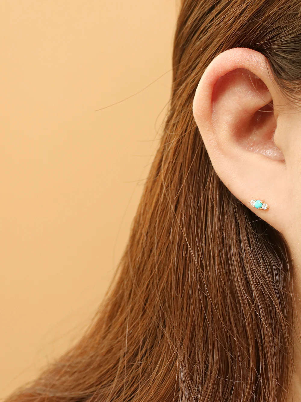14K Gold Colorful Planet Cartilage Earring 20G18G16G - Image 4
