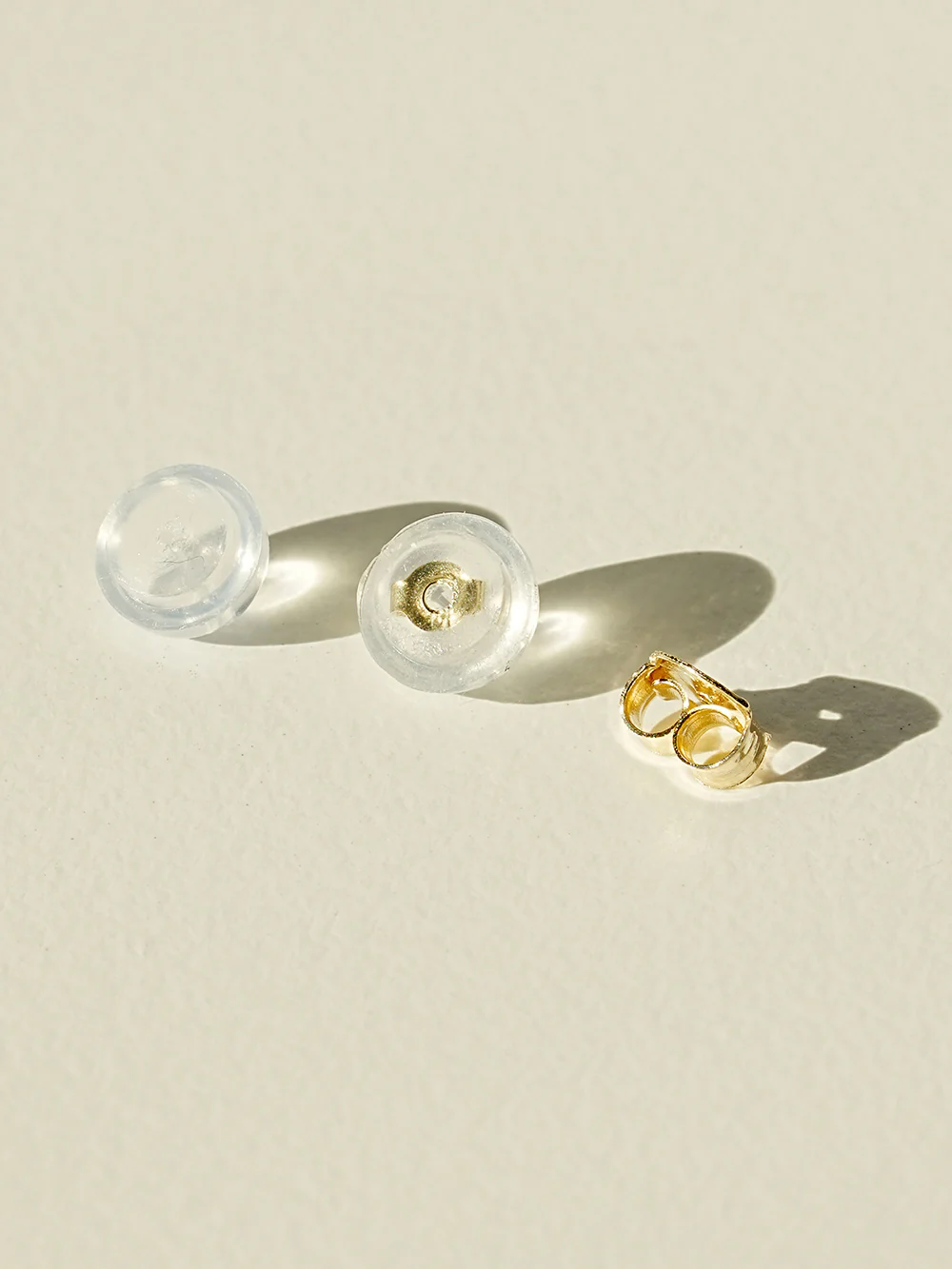 14K Gold Daily Cubic Stud Earring - Image 9