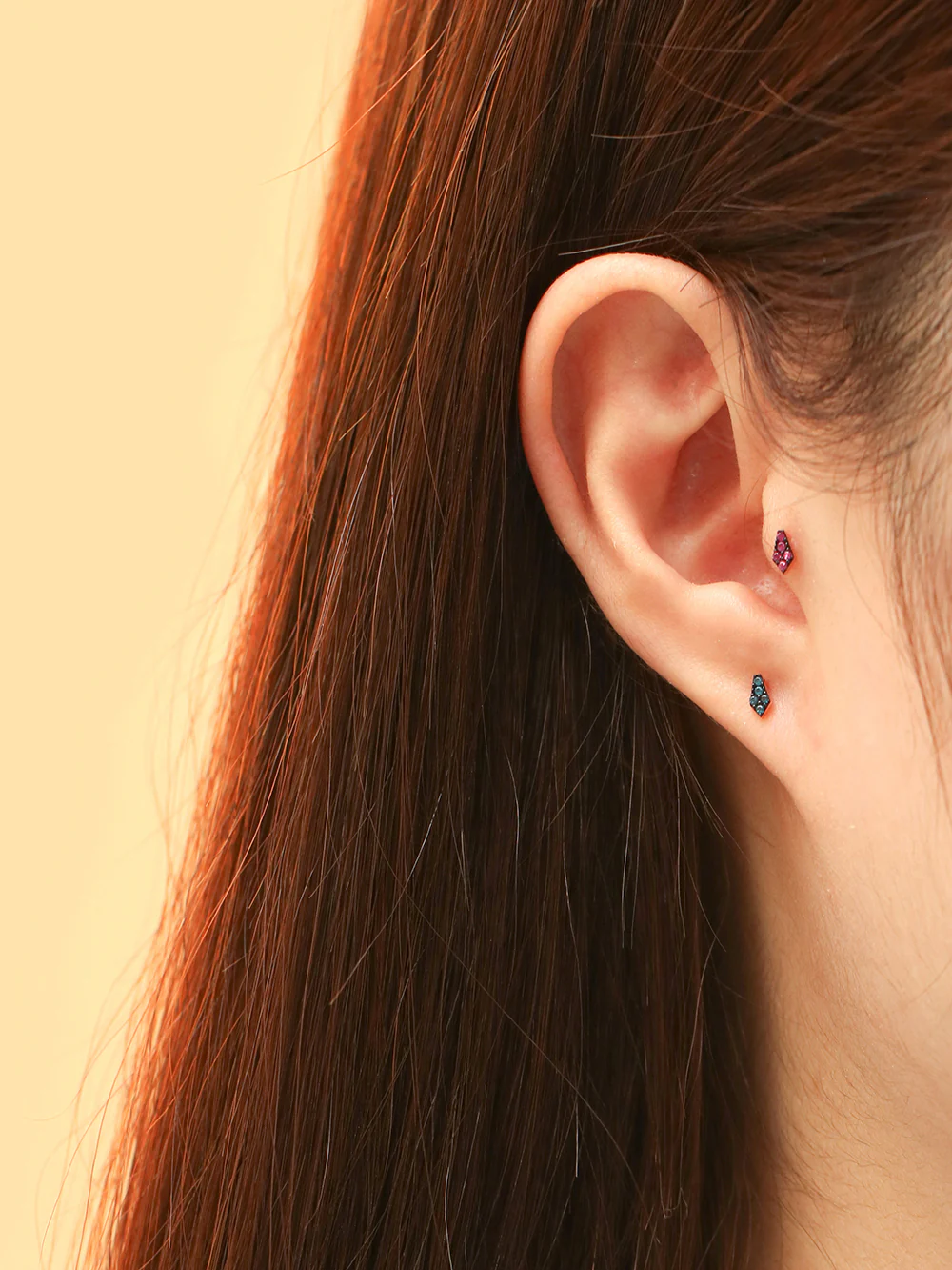 14K Gold Happy Halloween Cartilage Earrings Collection 20G18G - Image 5