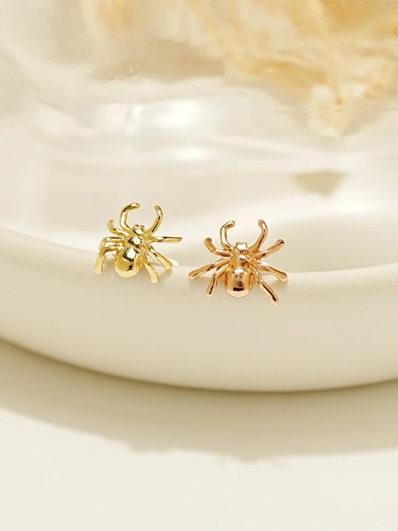 14K Gold Halloween Internally Threaded Labret Piercing Collection 18G16G - Image 7
