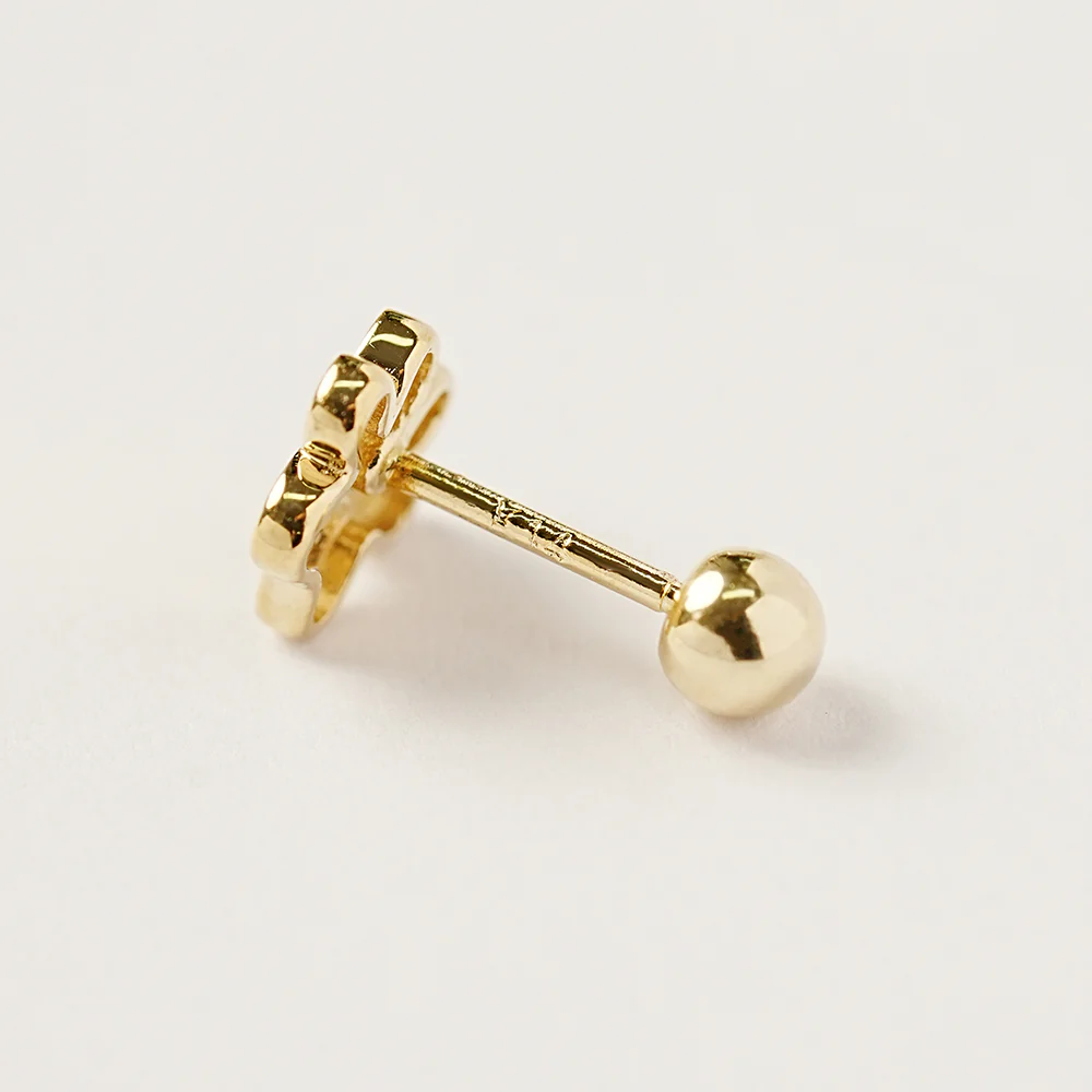 14K Gold Jelly Paw Cartilage Earring 20G18G16G - Image 13