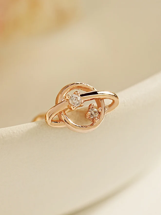 14K Gold Jupiter Cartilage Earring 20G