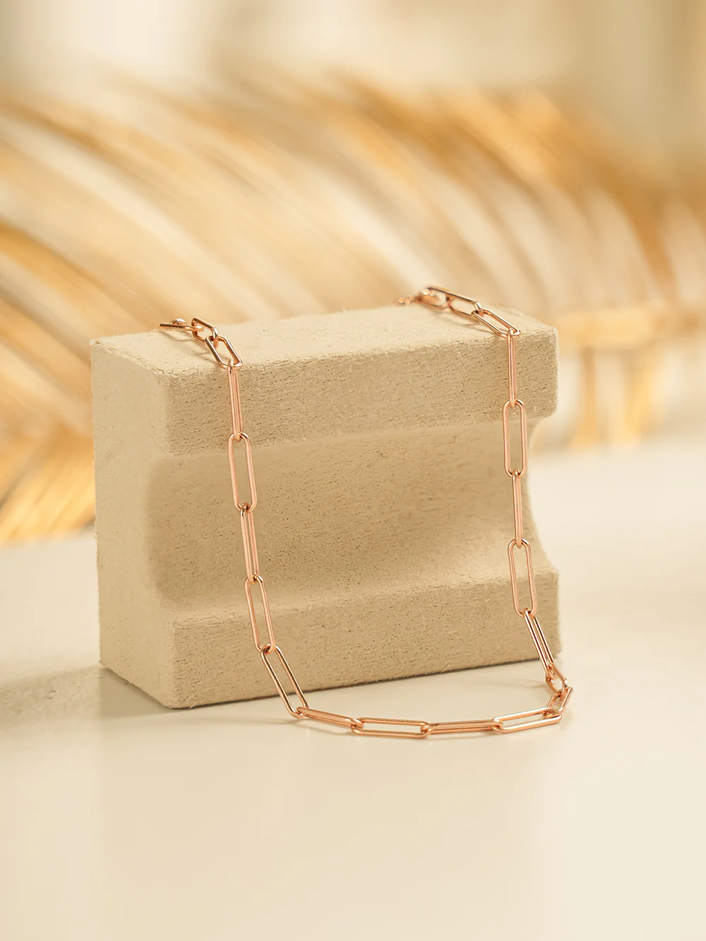 14K Gold Link Clip Chain Anklet Bracelet - Image 15