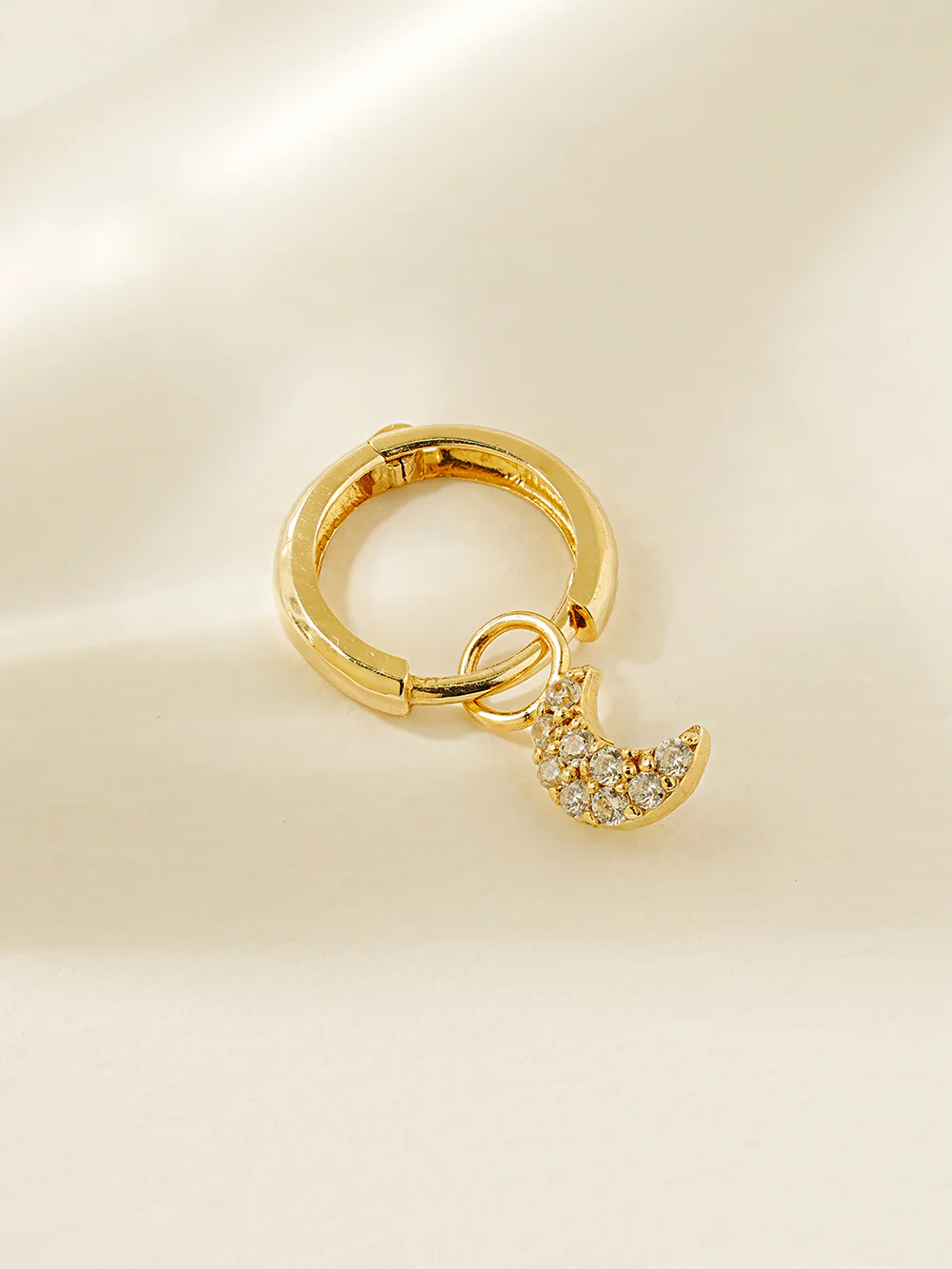 14K Gold Hoop Charms - Image 10