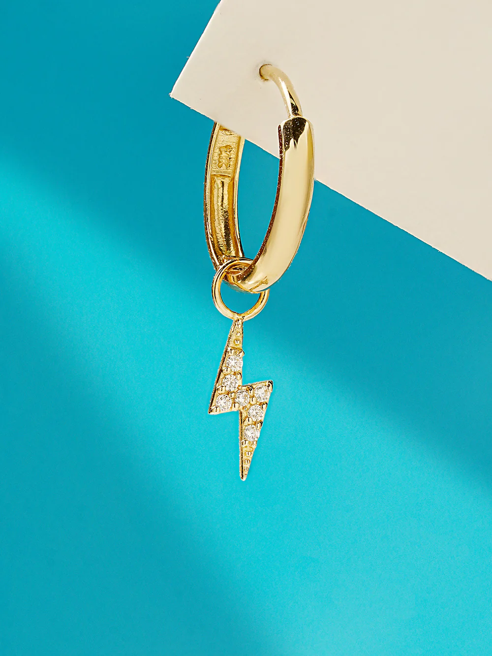 14K Gold Hoop Charms - Image 13