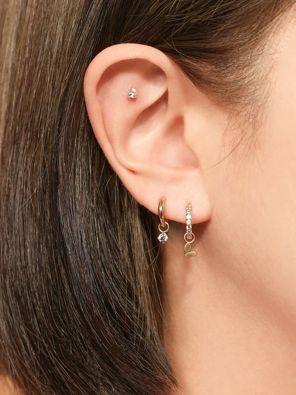 14K Gold Hoop Charms - Image 22