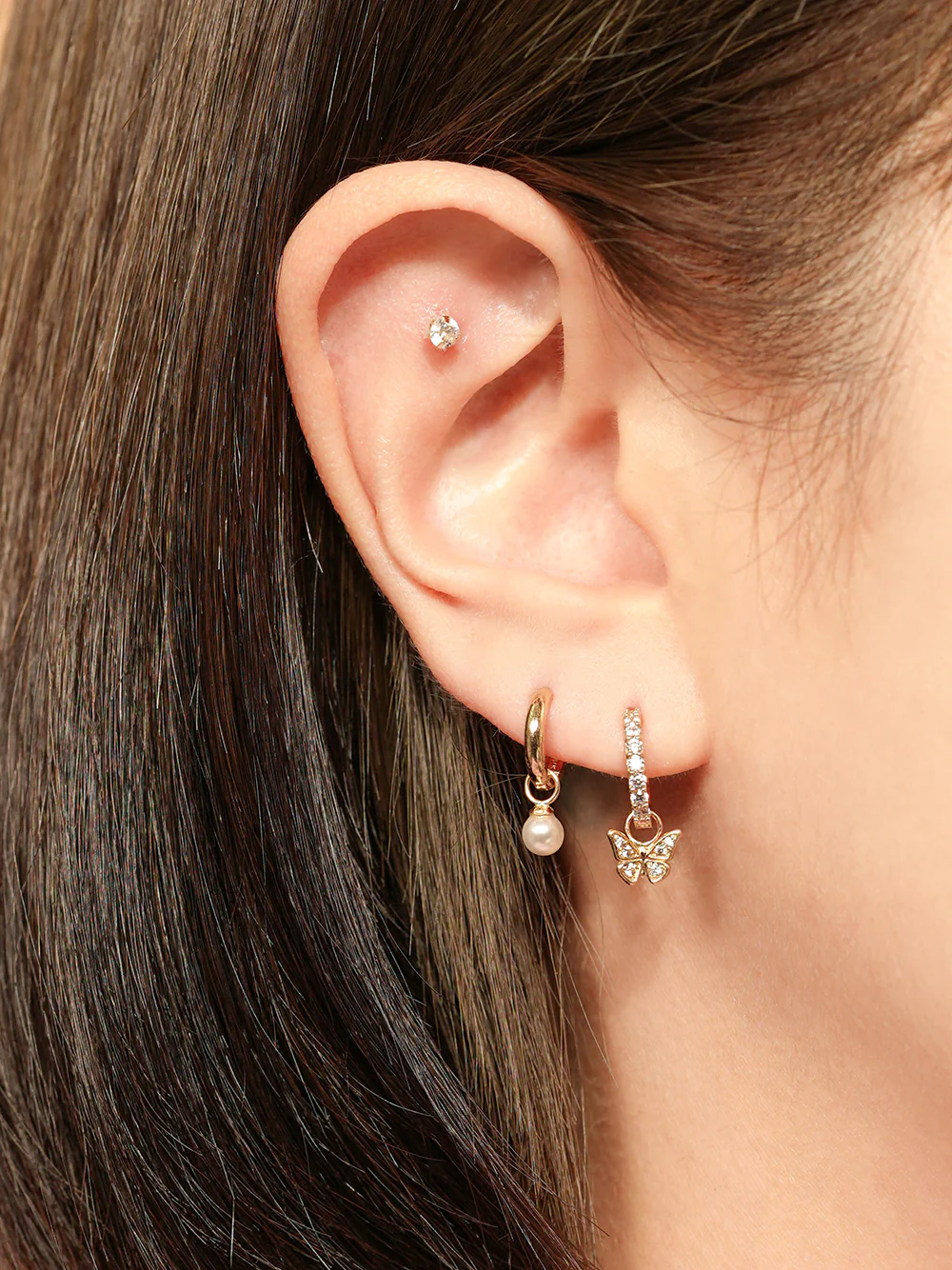14K Gold Hoop Charms - Image 30