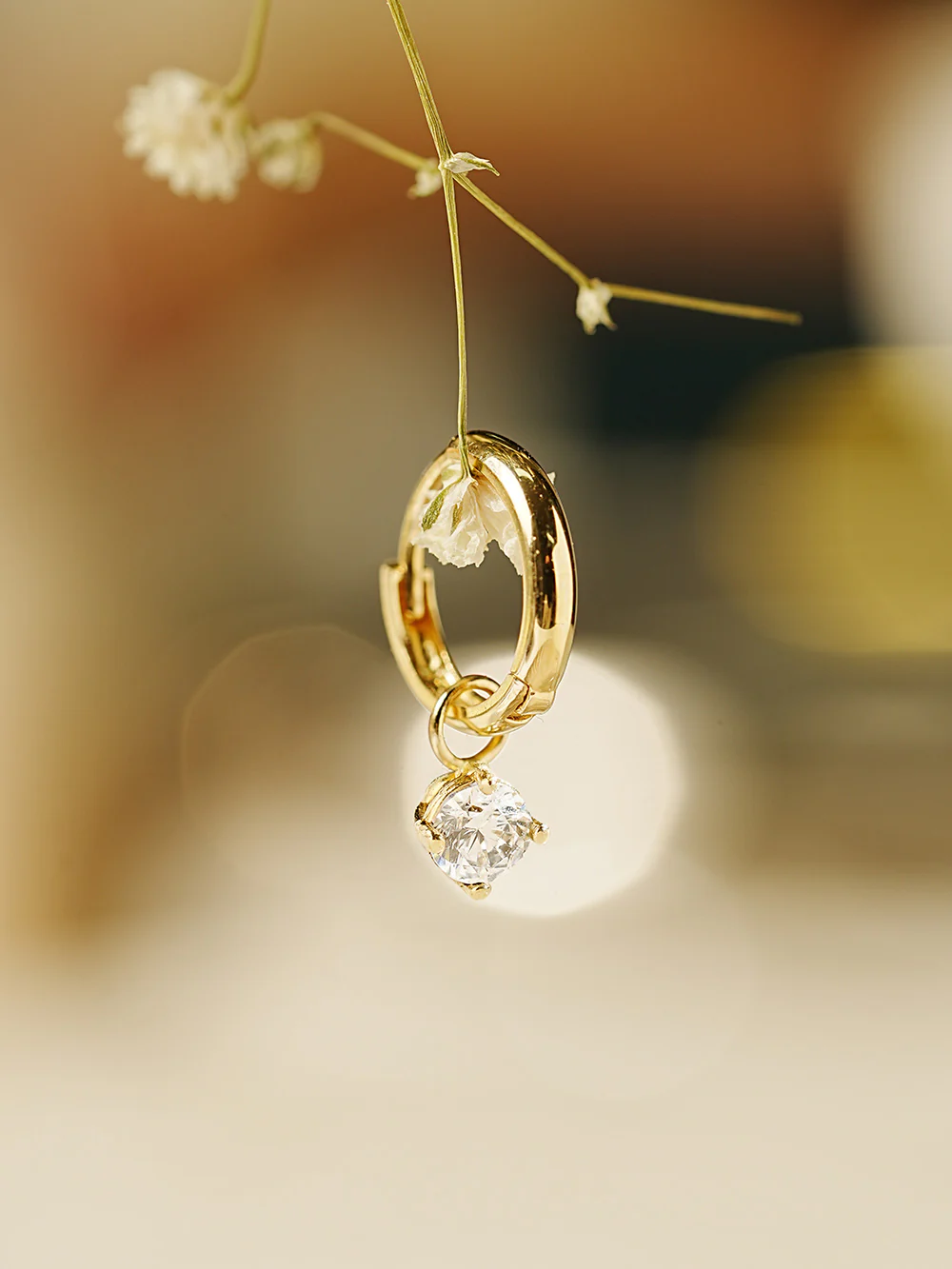 14K Gold Hoop Charms - Image 37
