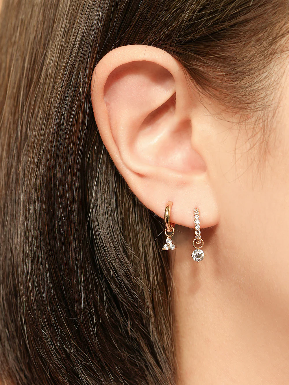 14K Gold Hoop Charms - Image 38