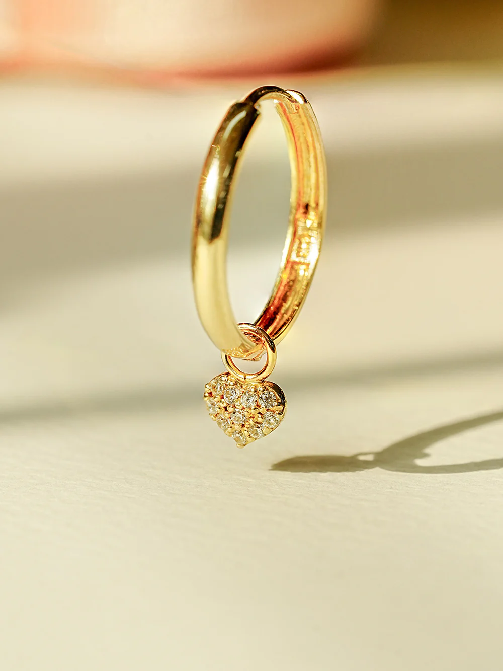 14K Gold Hoop Charms - Image 39