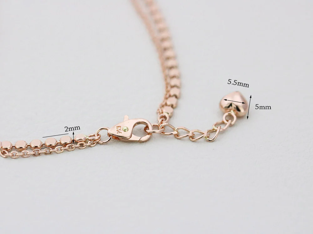 14K Gold Layered Ball Bracelet - Image 11