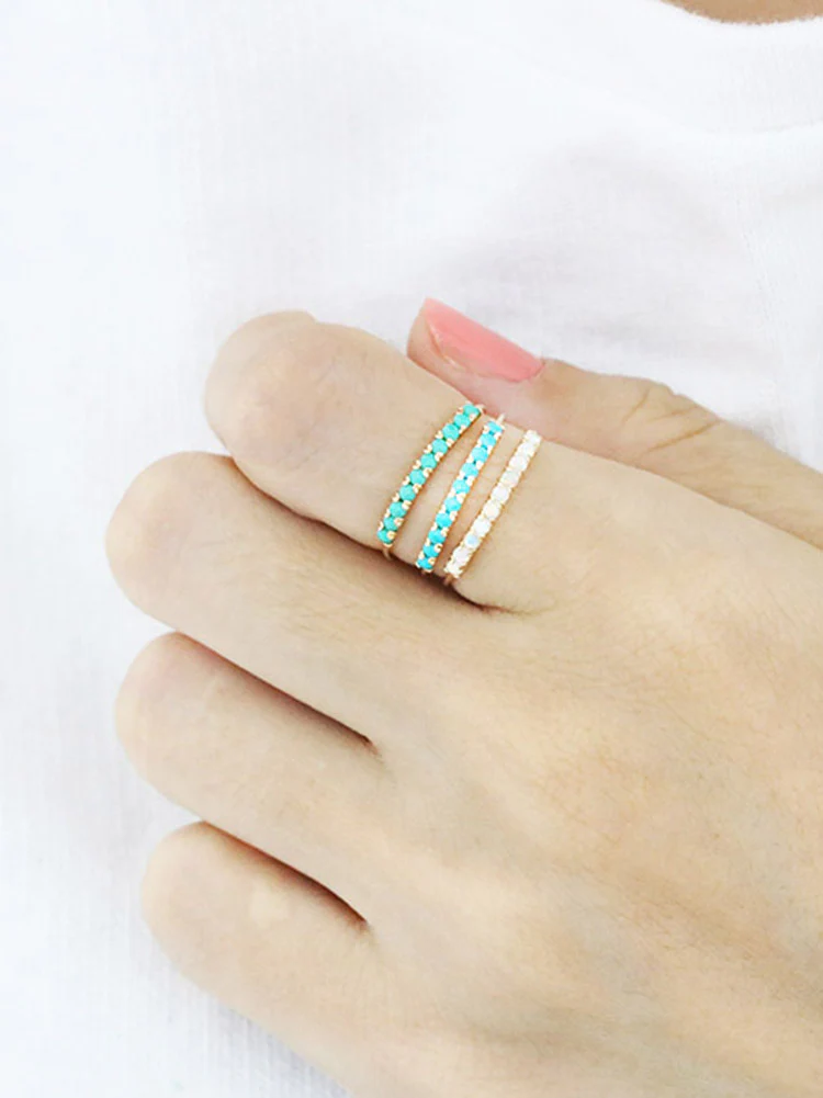 14K Gold Opal Ring - Image 4