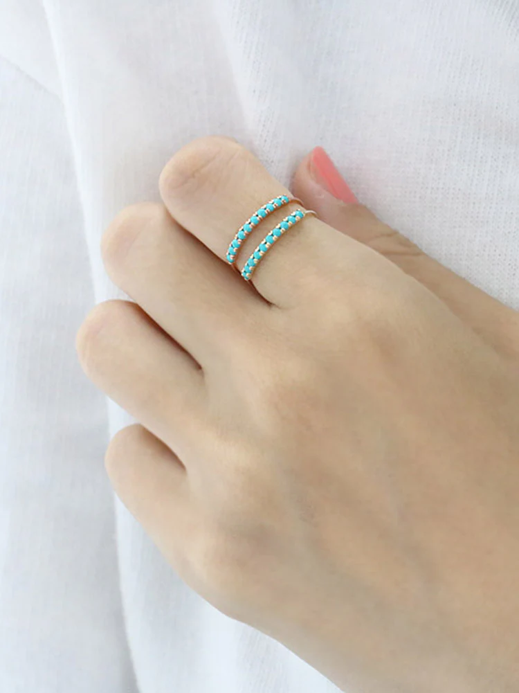 14K Gold Opal Ring - Image 6