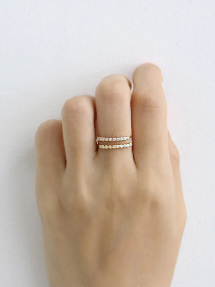 14K Gold Opal Ring - Image 8