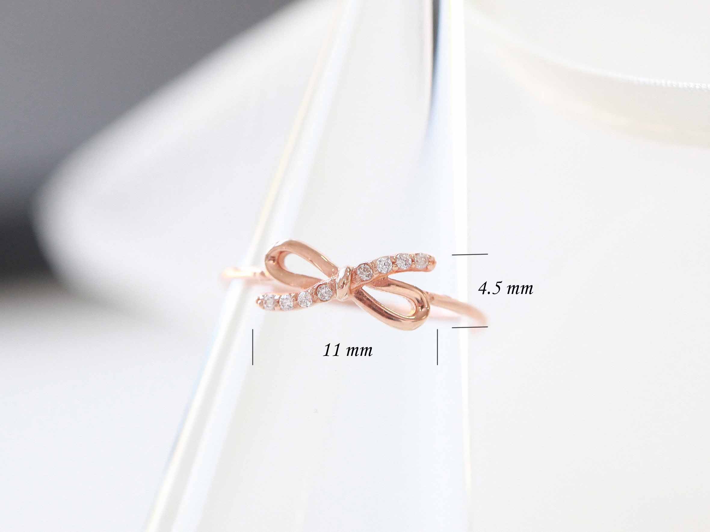 14K Gold Ribbon Cubic Ring - Image 11