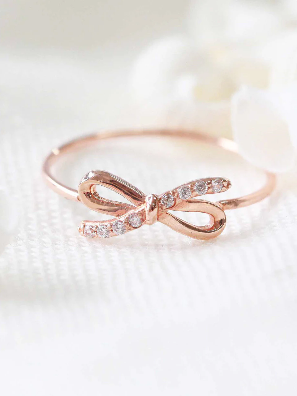 14K Gold Ribbon Cubic Ring - Image 4