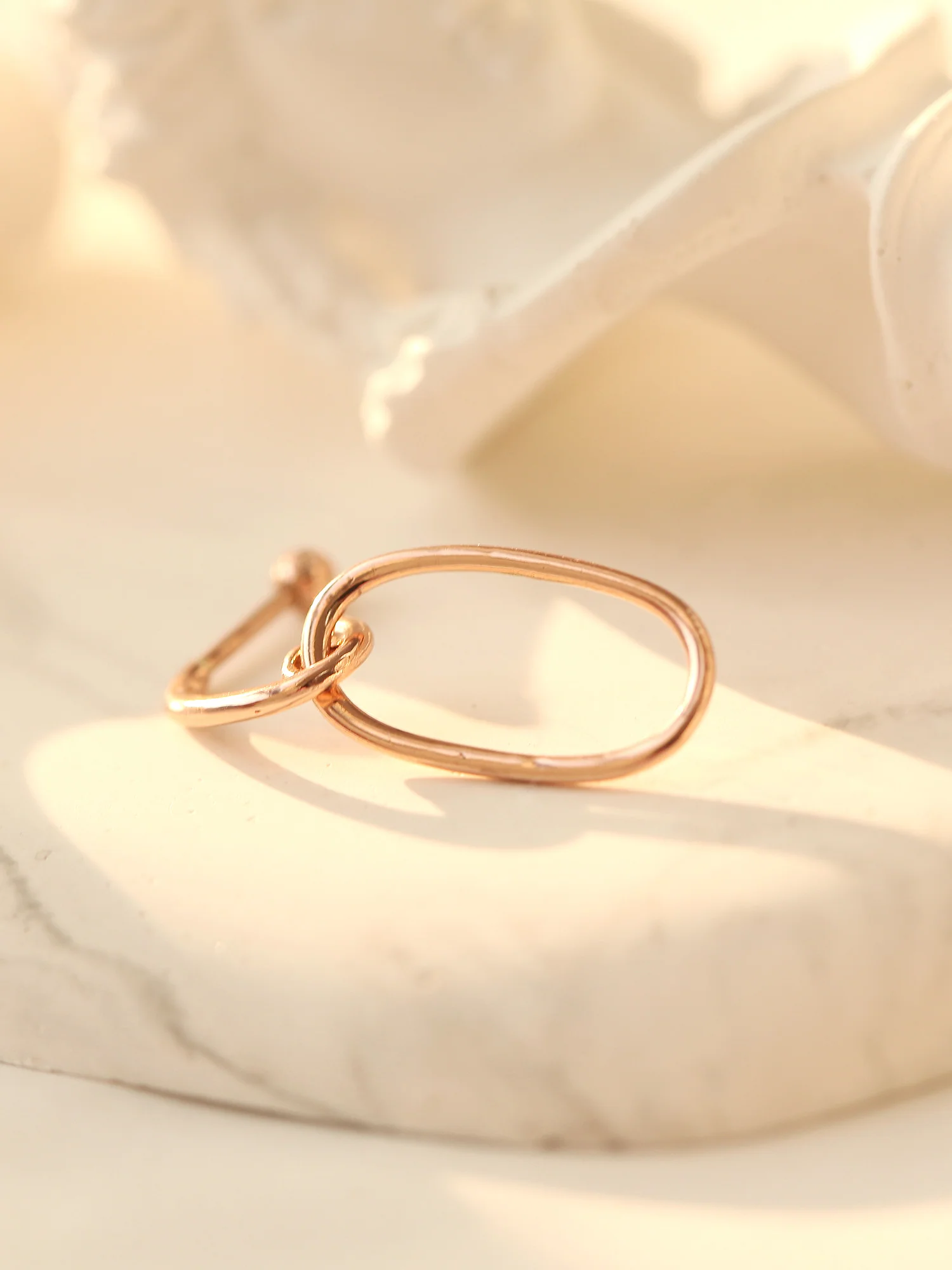 14K Gold Clip Drop Earlobe Piercing 18g16g - Image 8