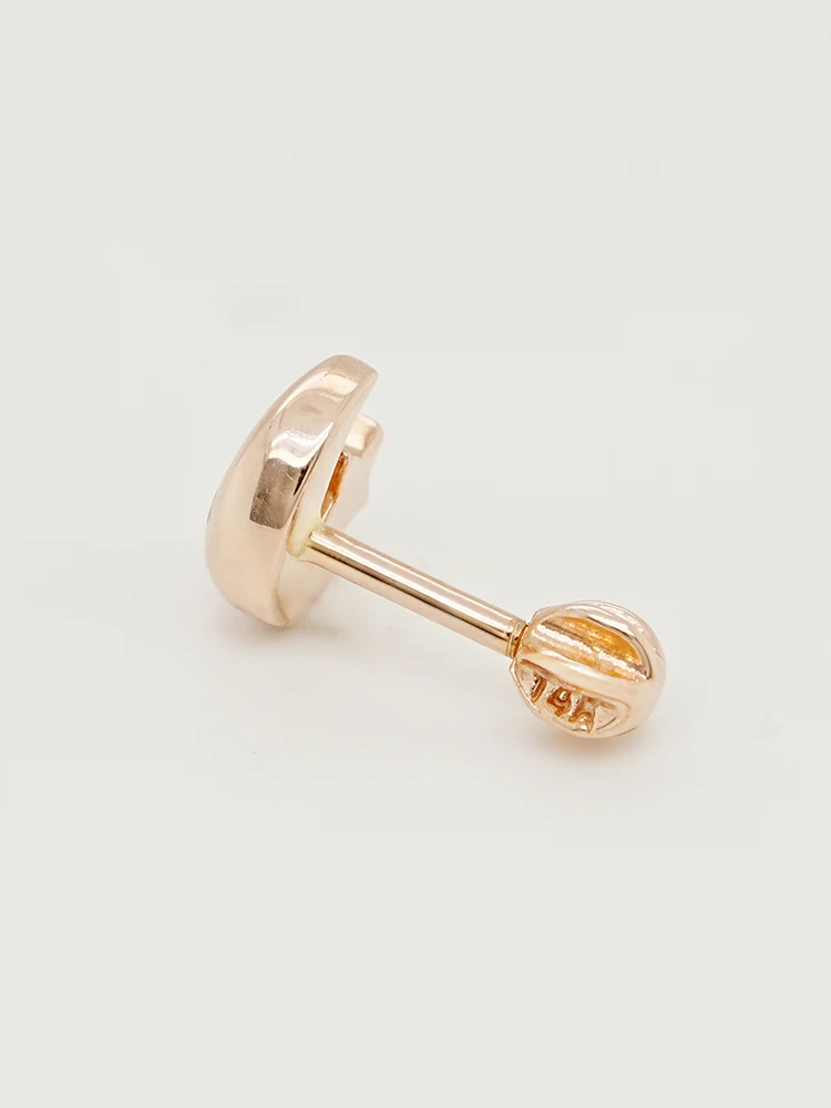 14K Solid Gold Dreaming Night Cartilage Earring 18G16G - Image 12