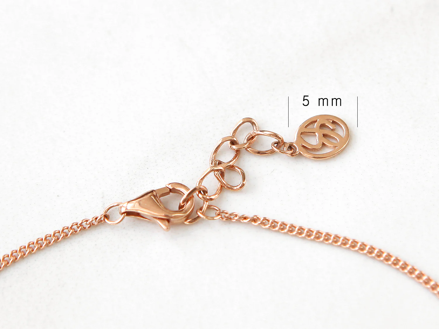 14K 18K Gold Initial Cubic anklet Bracelet - Image 10