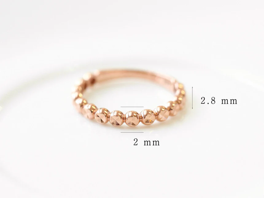 14K 18K Gold Round Cutting Ring - Image 11