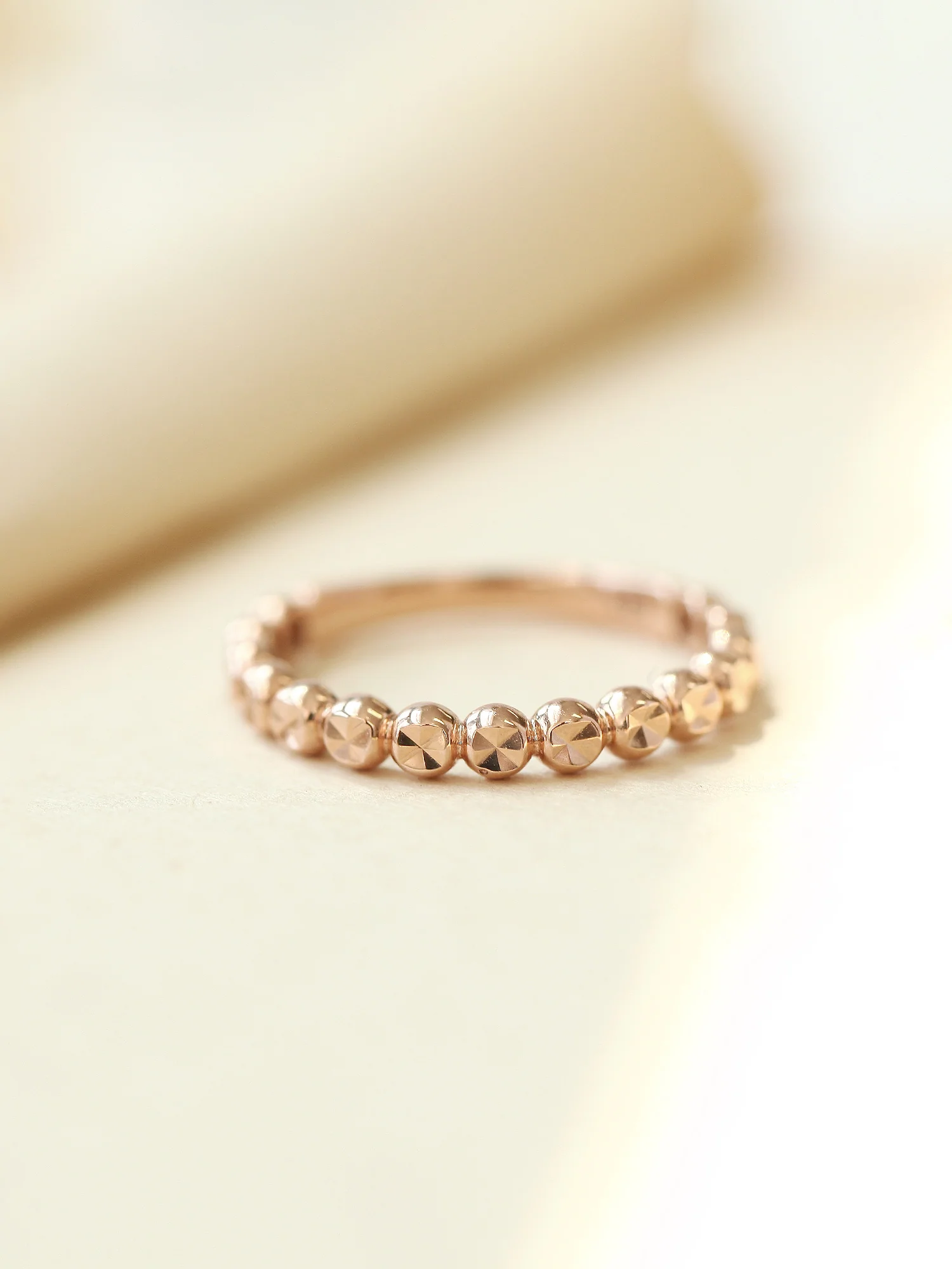14K 18K Gold Round Cutting Ring - Image 2