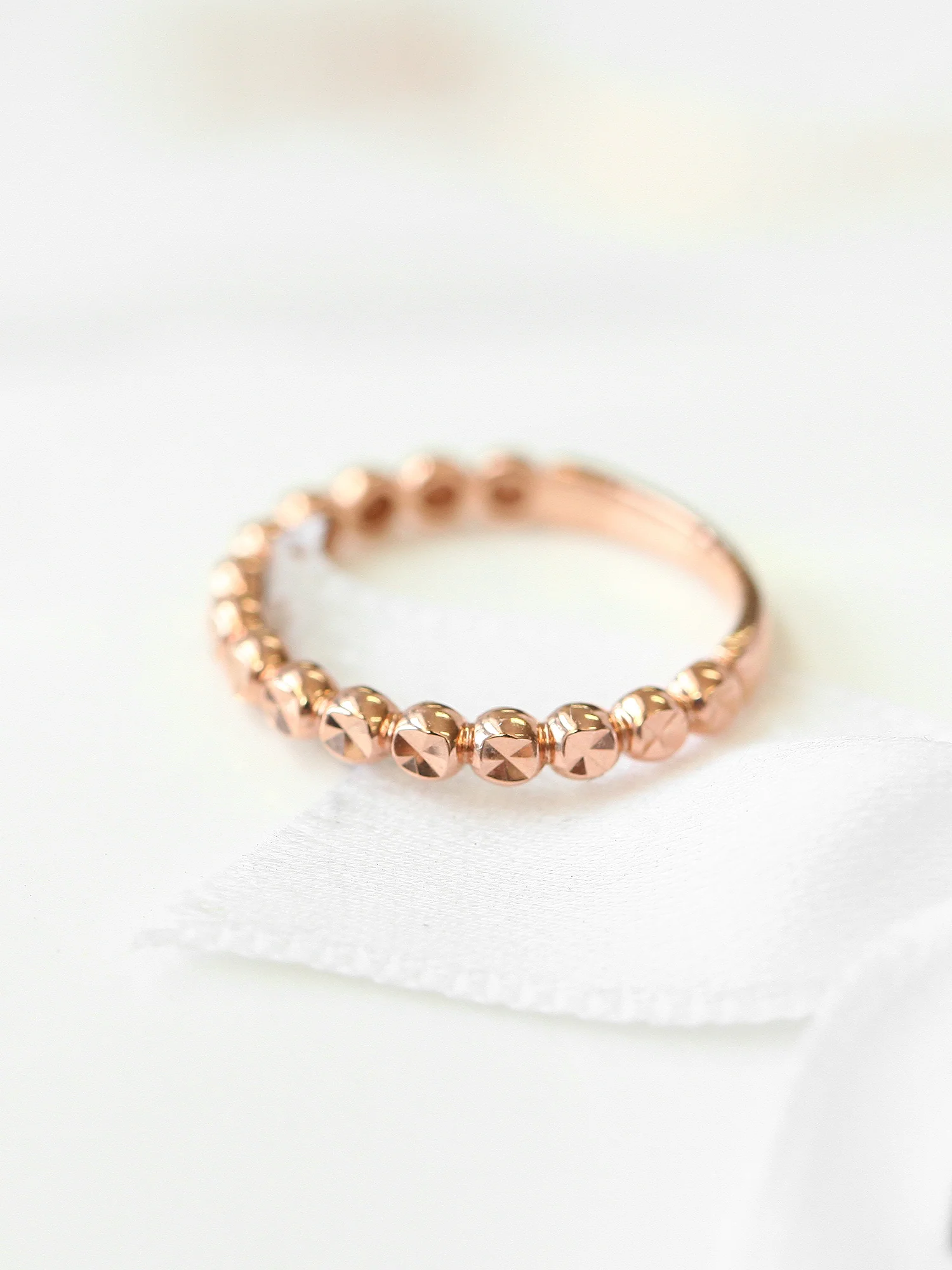 14K 18K Gold Round Cutting Ring - Image 3
