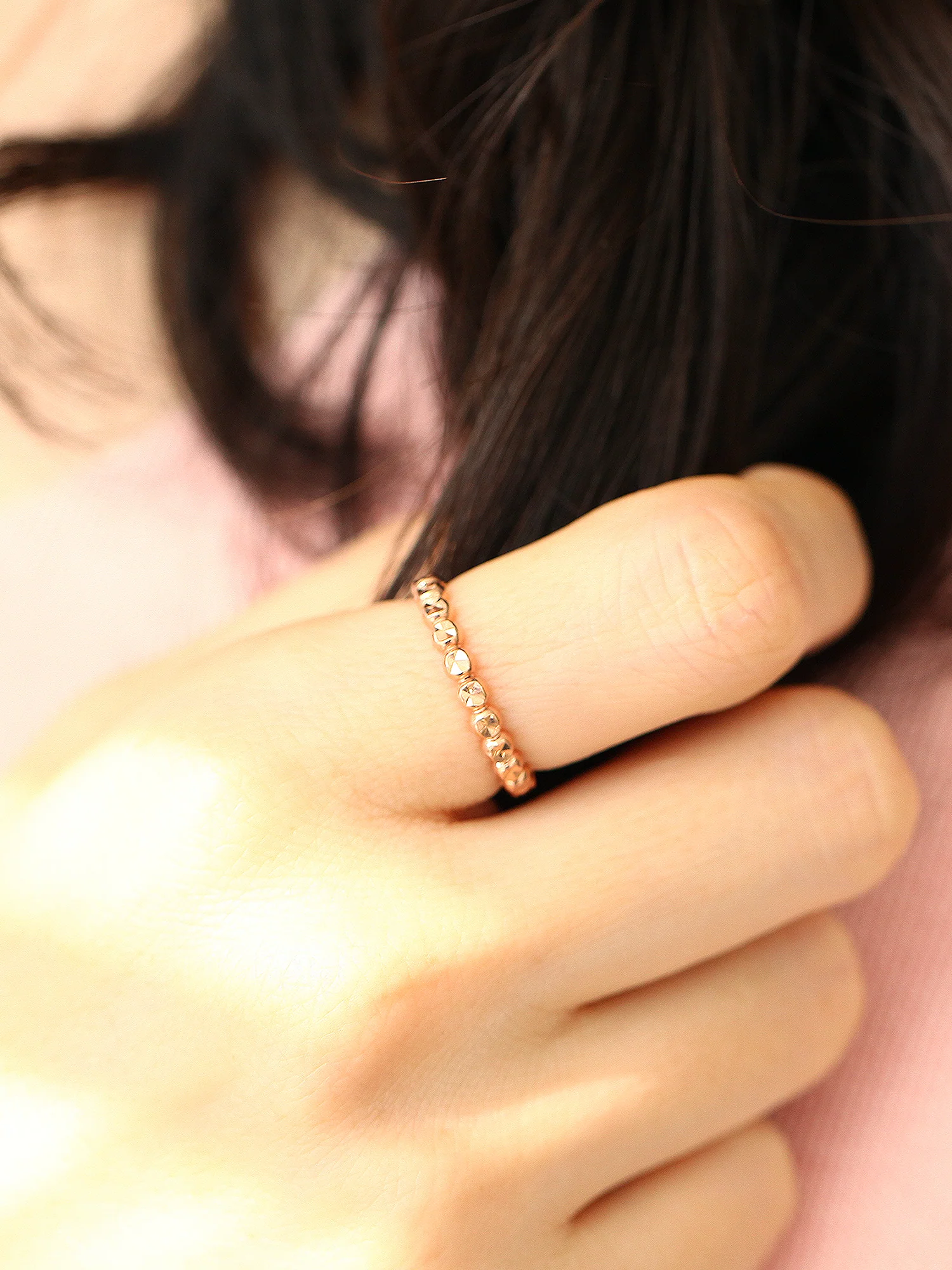 14K 18K Gold Round Cutting Ring - Image 5