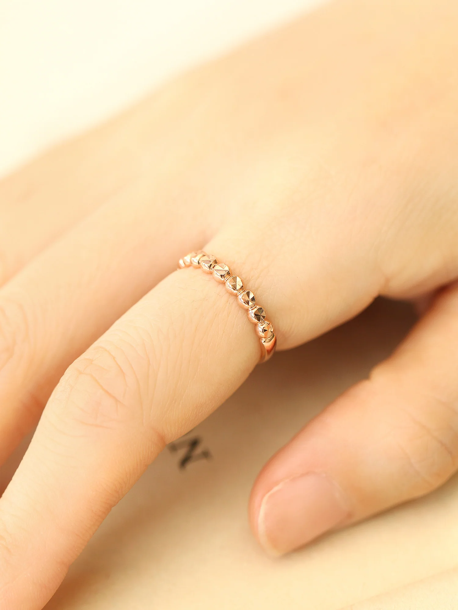 14K 18K Gold Round Cutting Ring - Image 7
