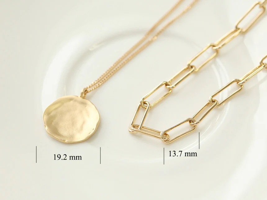 925 Silver Coin Chain Necklace - Image 10