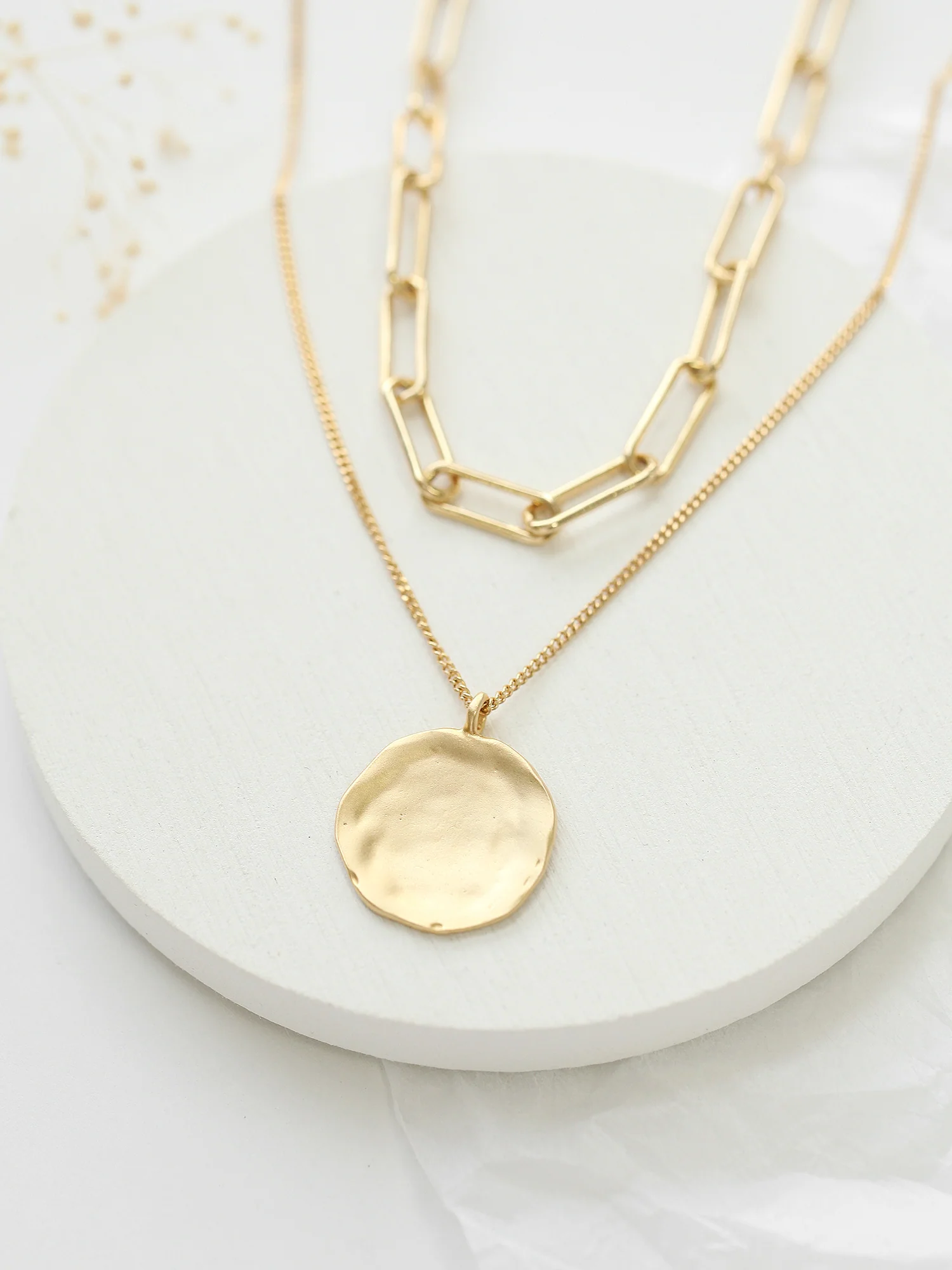 925 Silver Coin Chain Necklace - Image 8
