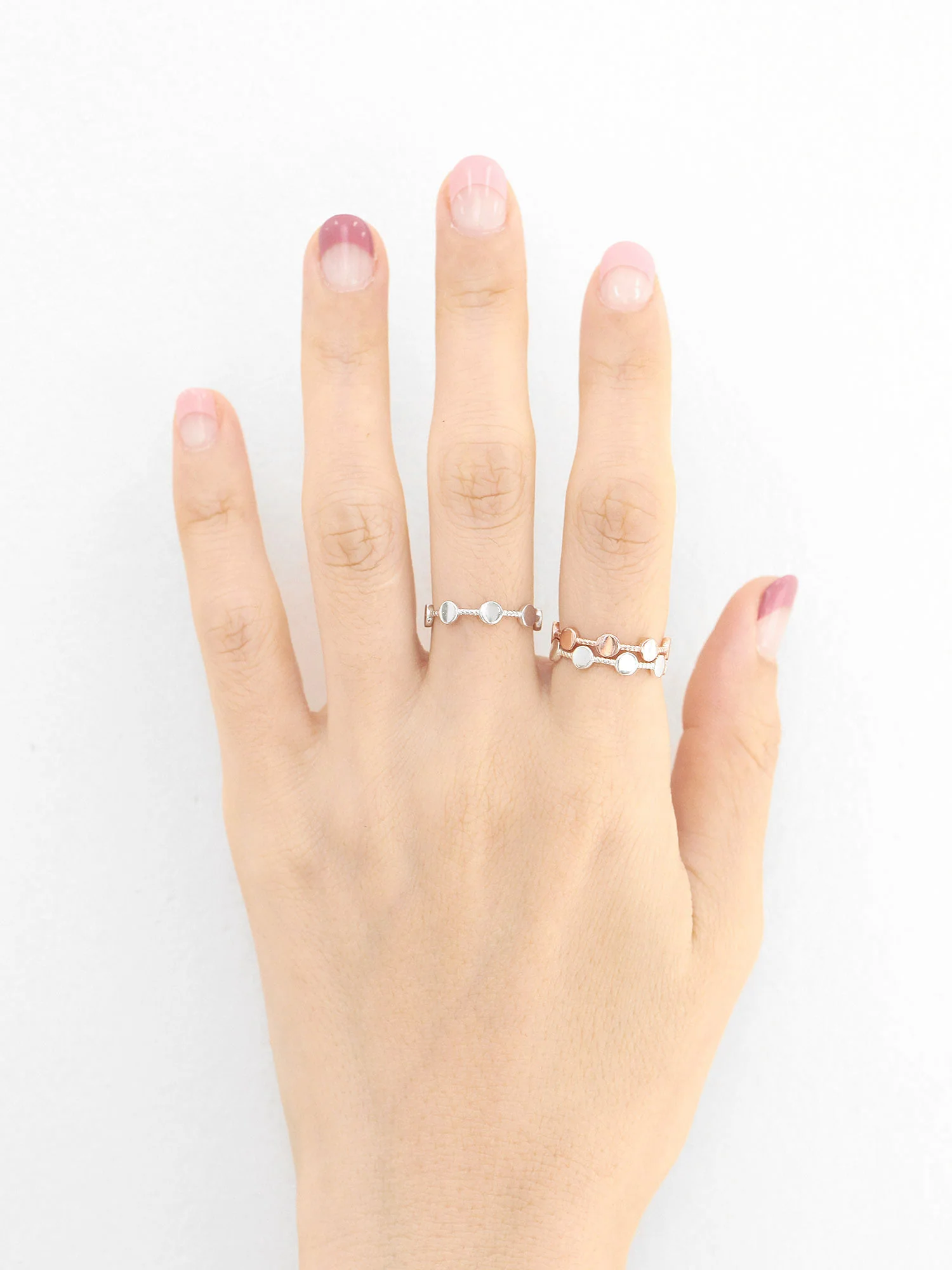 925 Silver Coin Twist Ring - Image 6