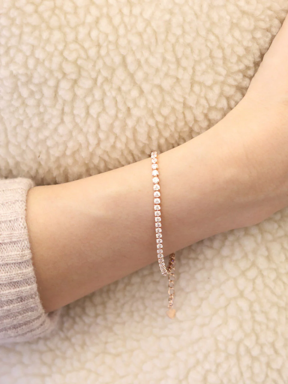 925 Silver Cubic Layered Bracelet - Image 6